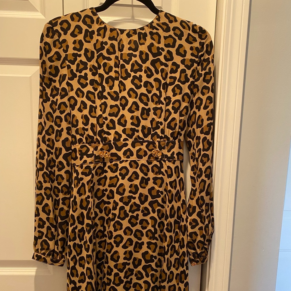 Size 4 Tory Burch Leopard Dress - runs small